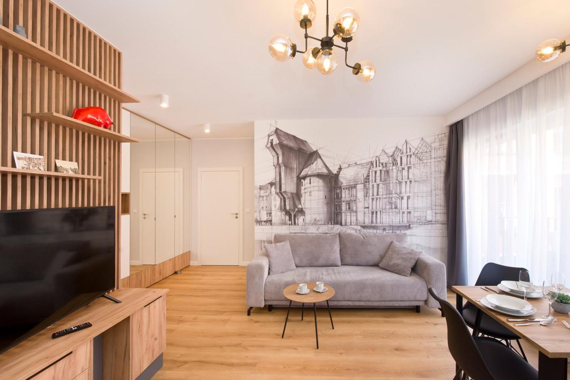 Yourapart Rajska City Centre 格但斯克 客房 照片